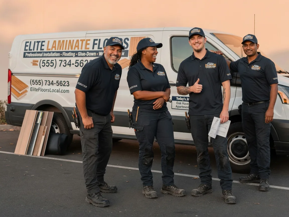 Laminate flooring installation company in Fords, NJ